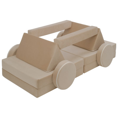 Sofá modular multifuncional para niños de bloques de espuma